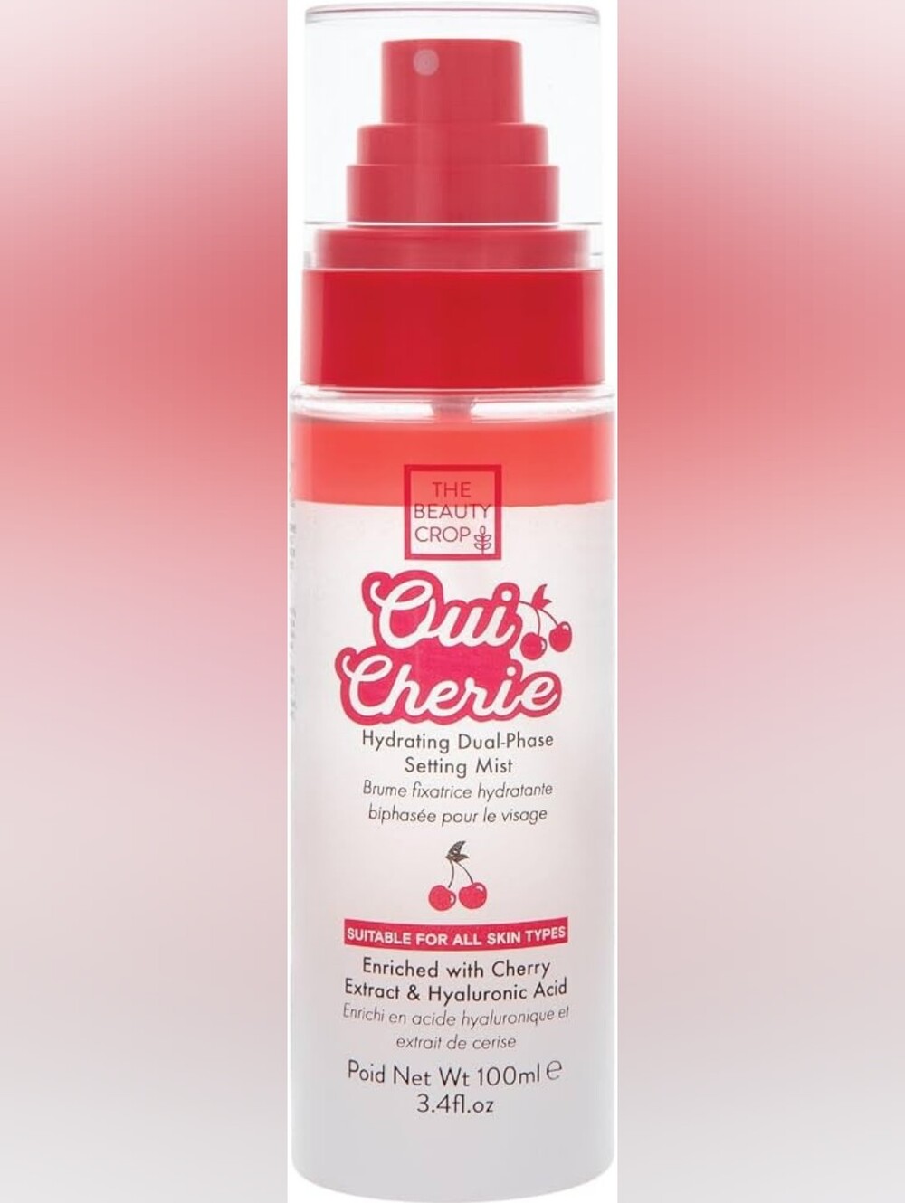 The Beauty Crop Oui Cherie Hydrating Setting Mist 3.4FL Oz